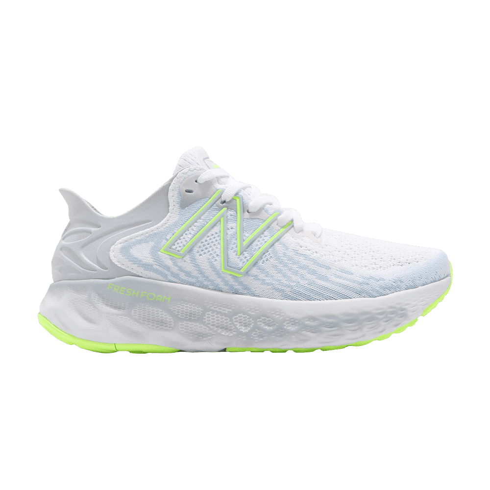 (Women) New Balance Fresh Foam 1080v11 Wide 'White Bleached Lime Glow' W1080Y11D