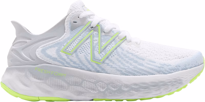 (Women) New Balance Fresh Foam 1080v11 Wide 'White Bleached Lime Glow' W1080Y11D Buy (Women) New Balance Fresh Foam 1080v11 Wide 'White Bleached Lime Glow' W1080Y11D