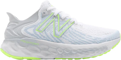 (Women) New Balance Fresh Foam 1080v11 Wide 'White Bleached Lime Glow' W1080Y11D (Women) New Balance Fresh Foam 1080v11 Wide 'White Bleached Lime Glow' W1080Y11D