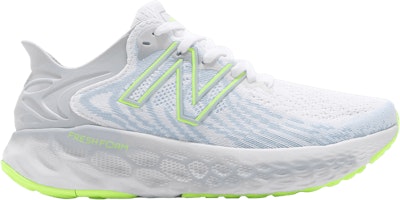 (Women) New Balance Fresh Foam 1080v11 Wide 'White Bleached Lime Glow' W1080Y11D (Women) New Balance Fresh Foam 1080v11 Wide 'White Bleached Lime Glow' W1080Y11D