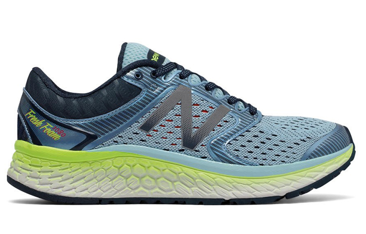 Order (W) New Balance Fresh Foam 1080v7 ''Blu Glow Lime'' W1080BY7