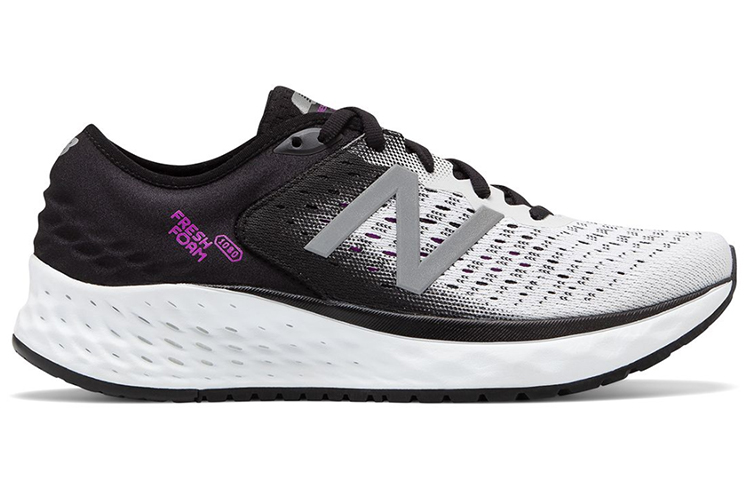 Order New Balance Fresh Foam 1080v9 黑白紫色 女款