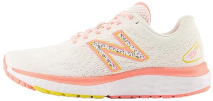 (Women) New Balance Fresh Foam 680 Shoes 'White Pink' W680GW7 (Women) New Balance Fresh Foam 680 Shoes 'White Pink' W680GW7
