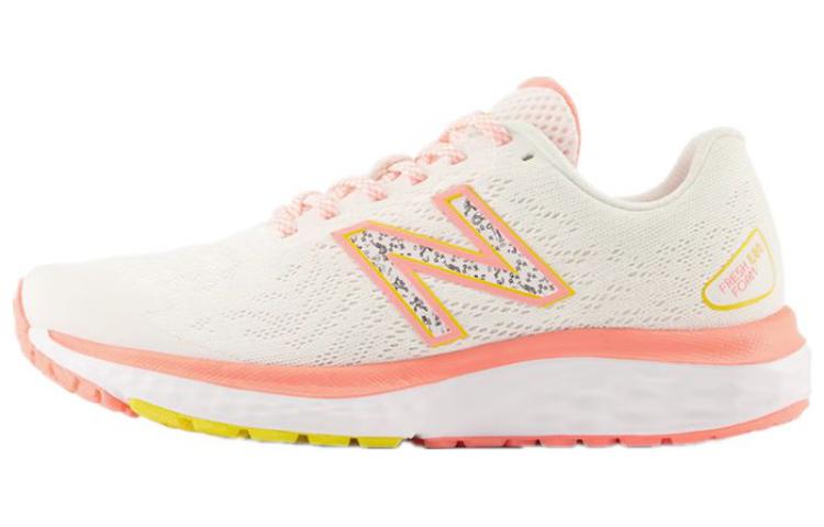 (Women) New Balance Fresh Foam 680 Shoes 'White Pink' W680GW7