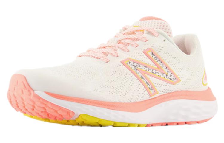 Lookbook (W) New Balance Fresh Foam 680 Zapatos 'Blanco Rosa' W680GW7