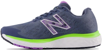 (Women) New Balance Fresh Foam 680 v7 'Purple Neon Green' W680NY7 (Women) New Balance Fresh Foam 680 v7 'Purple Neon Green' W680NY7