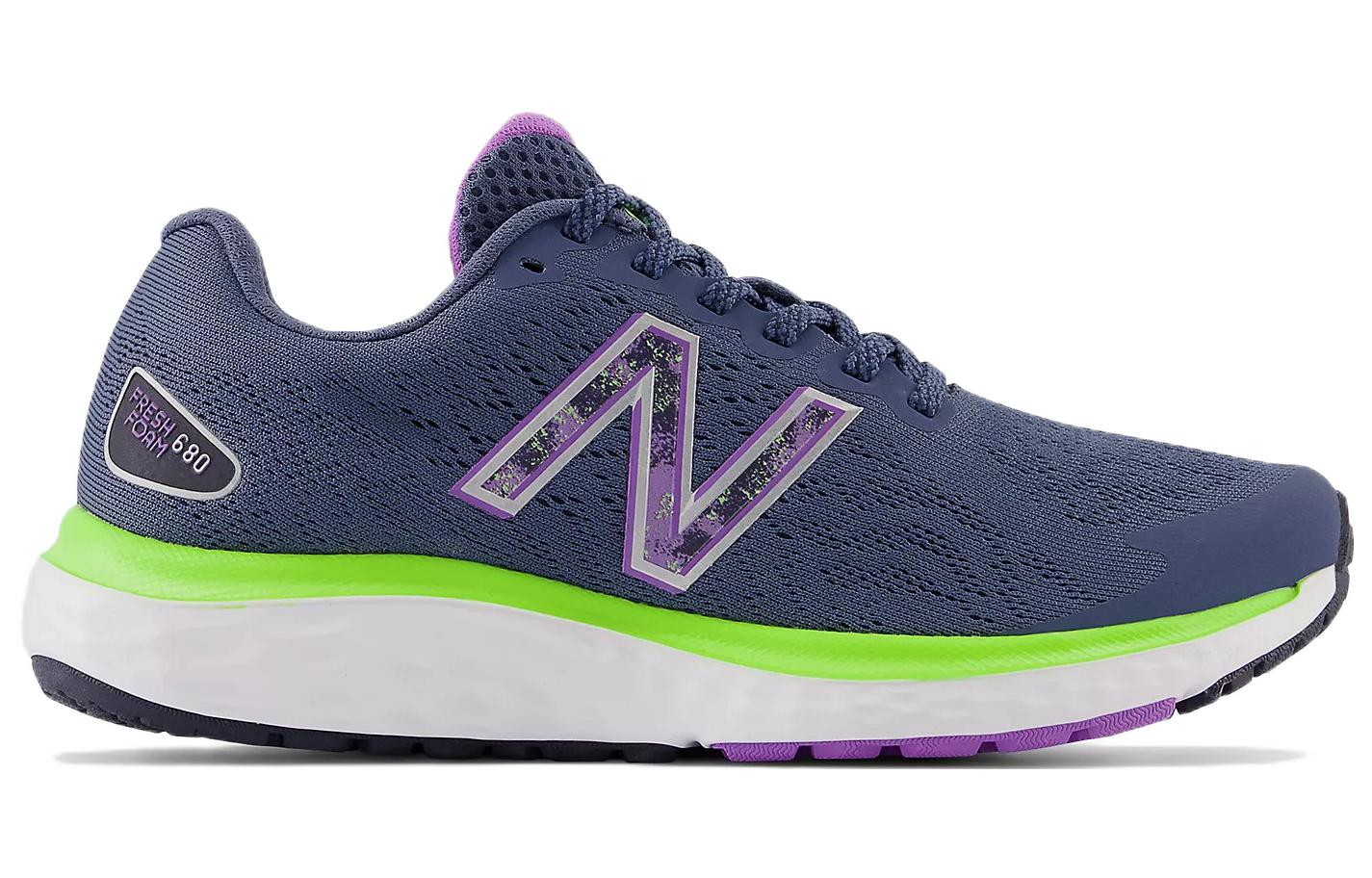 (W) NB Fresh Foam 680 v7 'Purple Neon Green' 圖 2
