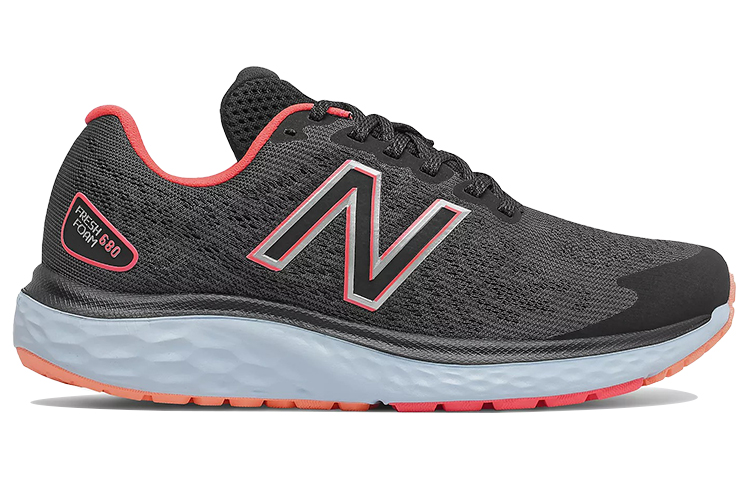 Order New Balance NB 680 v7 減震防滑 低幫 跑步鞋 女款 黑橙色