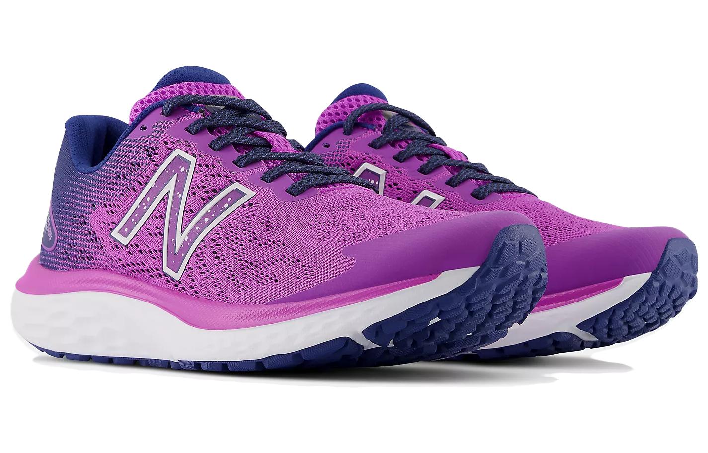 Lookbook (W) New Balance Fresh Foam 680v7 '紫色舒适' W680PN7