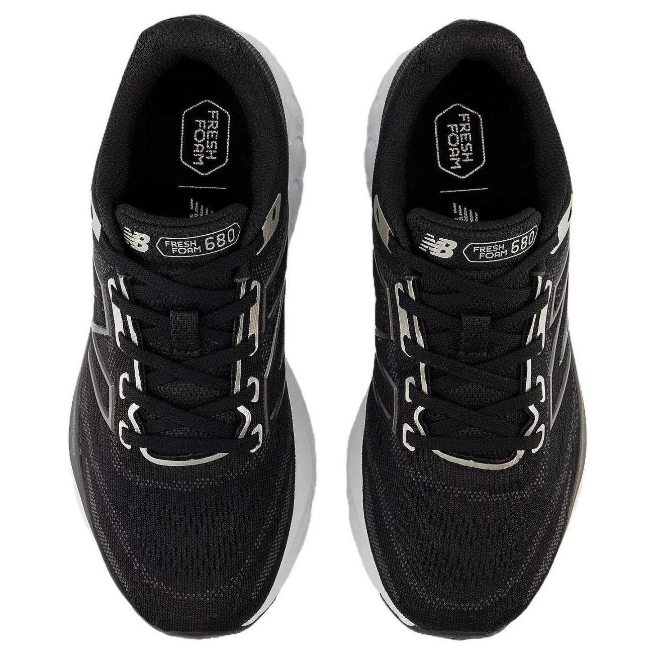 Details for (W) New Balance Fresh Foam 680v8 'Hitam Emas Metalik' W680LK8