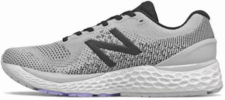 (Women) New Balance Fresh Foam 880v10 'Light Aluminum Black' W880D10 (Women) New Balance Fresh Foam 880v10 'Light Aluminum Black' W880D10