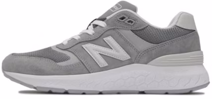(Women) New Balance Walking Fresh Foam 880 v6 ' Grey White' WW880CG6 (Women) New Balance Walking Fresh Foam 880 v6 ' Grey White' WW880CG6