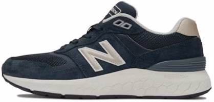 (Women) New Balance Walking Fresh Foam 880 v6 Shoes 'Navy White' WW880NV6 (Women) New Balance Walking Fresh Foam 880 v6 Shoes 'Navy White' WW880NV6
