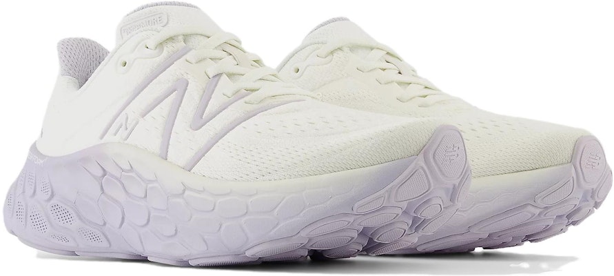 New Balance NB Fresh Foam 減震耐磨 低筒 跑步鞋 女款 白紫色 Lookbook New Balance NB Fresh Foam 減震耐磨 低筒 跑步鞋 女款 白紫色