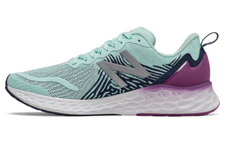 (Women) New Balance Fresh Foam B-Wide Blue/Purple WTMPOBP