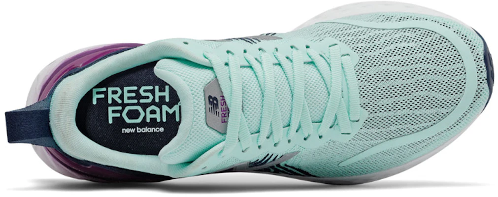 (W) New Balance Fresh Foam B-Wide Biru/Ungu WTMPOBP Lookbook (W) New Balance Fresh Foam B-Wide Biru/Ungu WTMPOBP