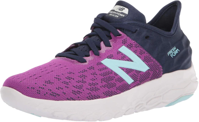(W) New Balance Fresh Foam Beacon v2 B-Wide Ungu WBECNVB2 Buy (W) New Balance Fresh Foam Beacon v2 B-Wide Ungu WBECNVB2