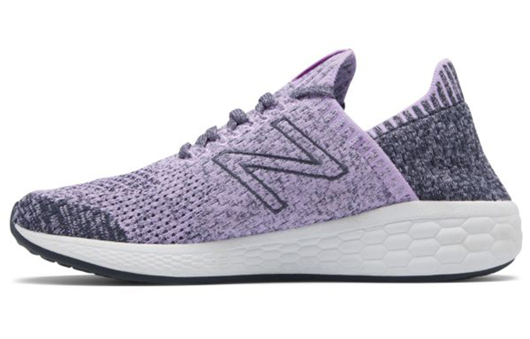 (Women) New Balance Fresh Foam Cruz SockFit 'Purple White' WCRZSLV2