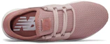 Shop New Balance Fresh Foam Cruz v2 牛巴革 粉色 女款