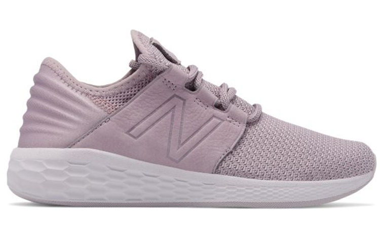 Order 新百伦NB Fresh Foam Cruz v2 猄皮針織鞋面 運動 耐磨防滑透氣 低筒 跑步鞋 女款 薰衣草紫