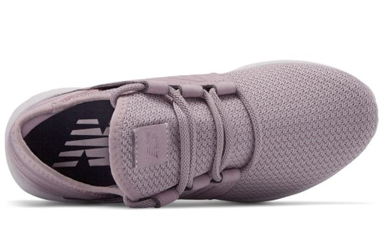 Shop 新百伦NB Fresh Foam Cruz v2 猄皮針織鞋面 運動 耐磨防滑透氣 低筒 跑步鞋 女款 薰衣草紫