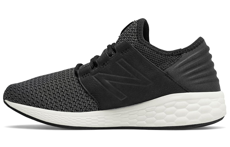 (Women) New Balance Fresh Foam Cruz v2 Nubuck Black/ 'White' WCRUZNB2