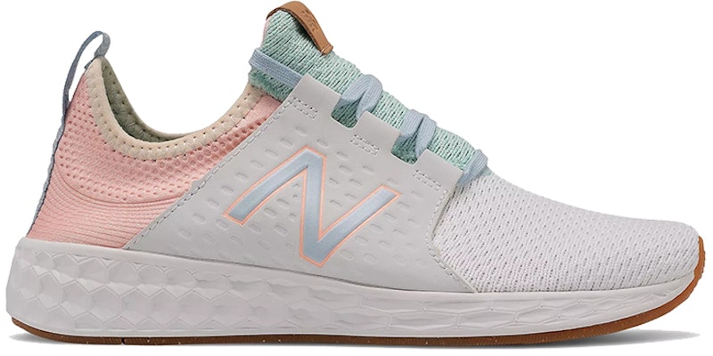 (W) New Balance Fresh Foam Cruzv1 Edisi Ulang 'Putih Awan Pink' WCRZRWP Order (W) New Balance Fresh Foam Cruzv1 Edisi Ulang 'Putih Awan Pink' WCRZRWP