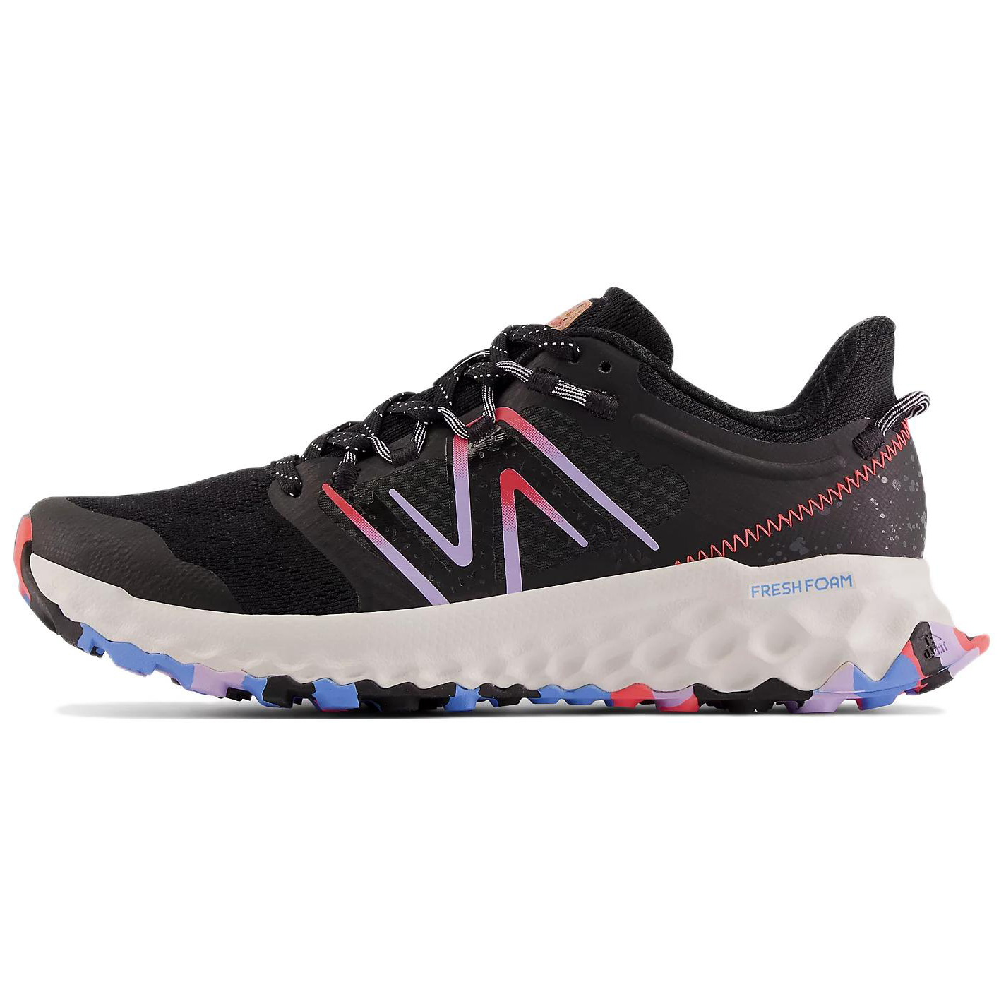 (Women) New Balance Fresh Foam Garoé 'Black Cyber Lilac' WTGAROT1