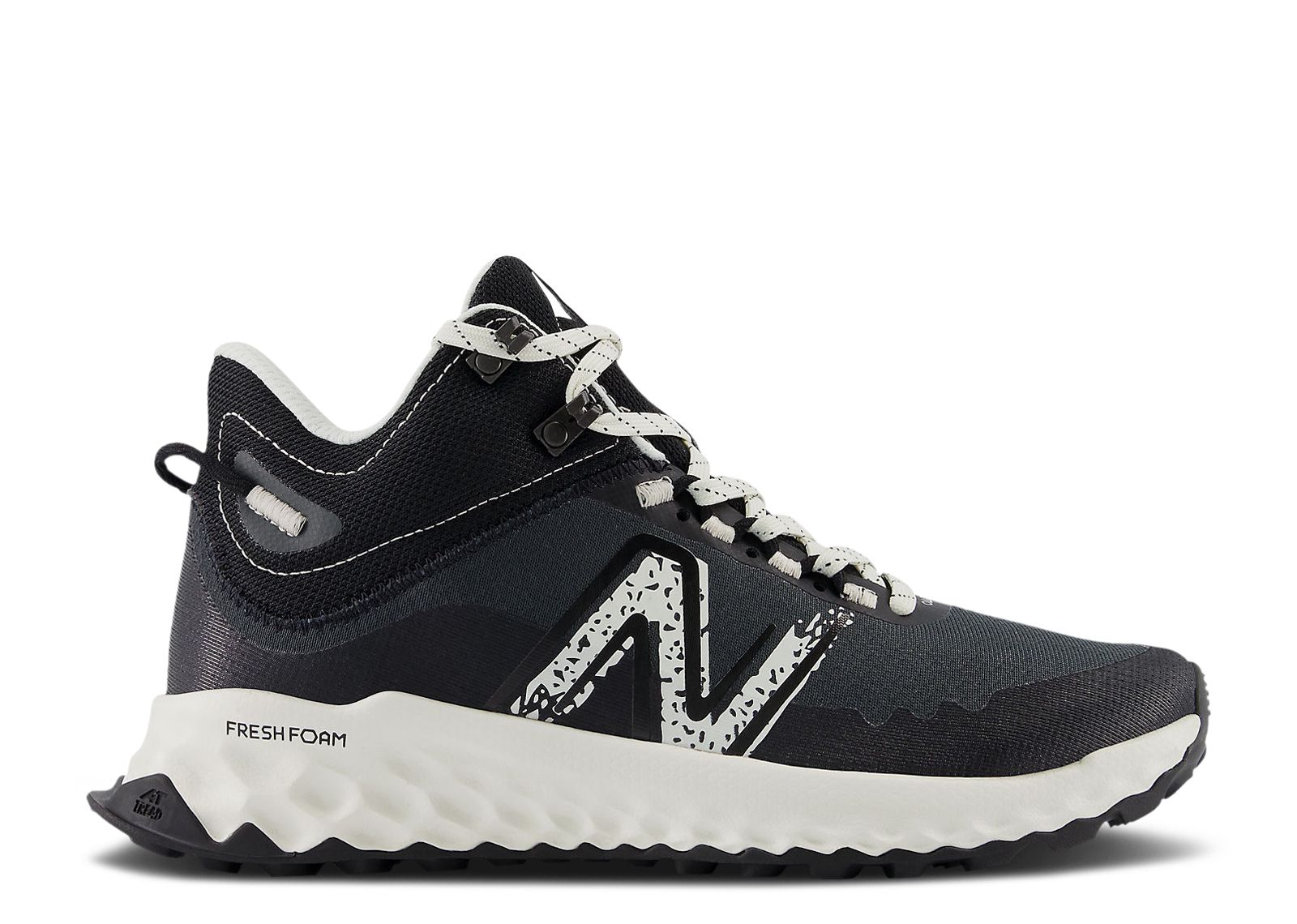 (Women) New Balance Fresh Foam Garoé Mid 2E Wide 'Blacktop Sea Salt' WTGAMCLB-2E