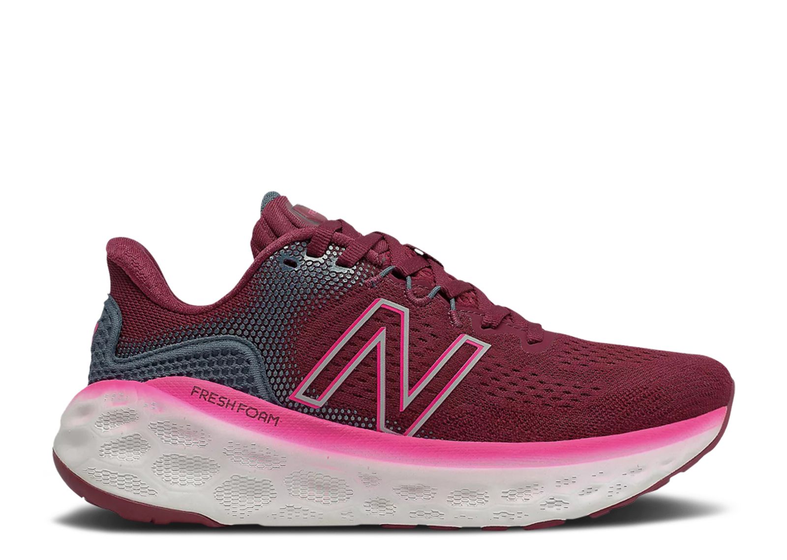 (Women) New Balance Fresh Foam More v3 2E Wide 'Garnet Pink Glow' WMORCP3-2E