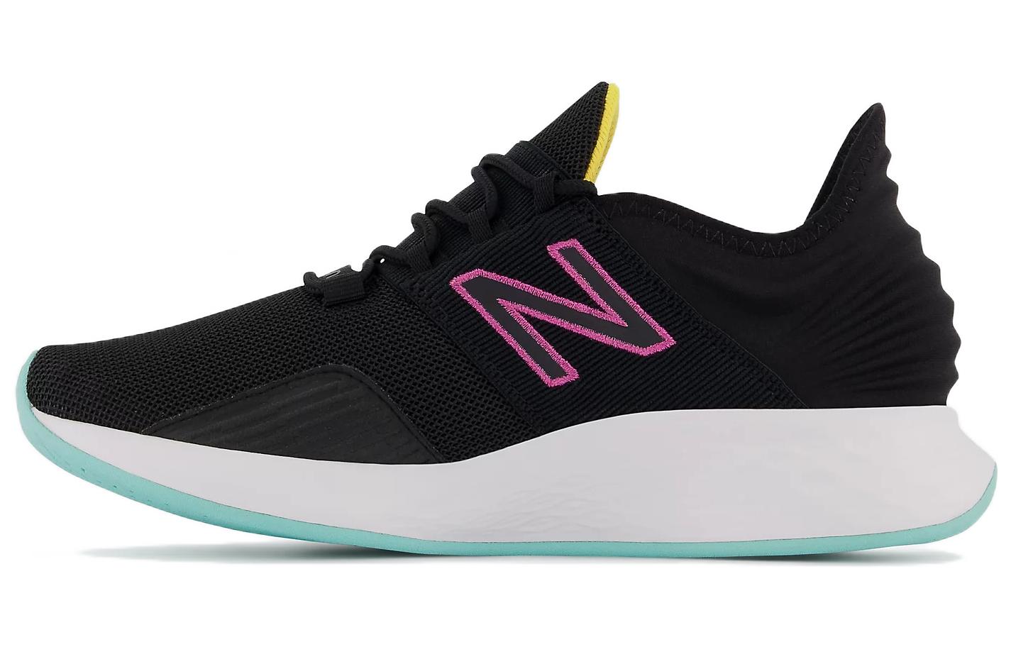 (Women) New Balance Fresh Foam Roav 'Black Fuchsia' WROAVRM1