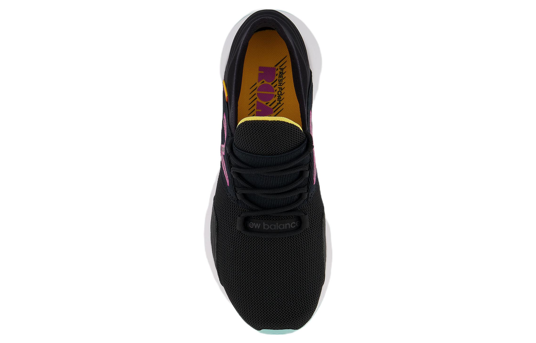 Shop (W) New Balance Fresh Foam Roav ''Nero Fucsia'' WROAVRM1