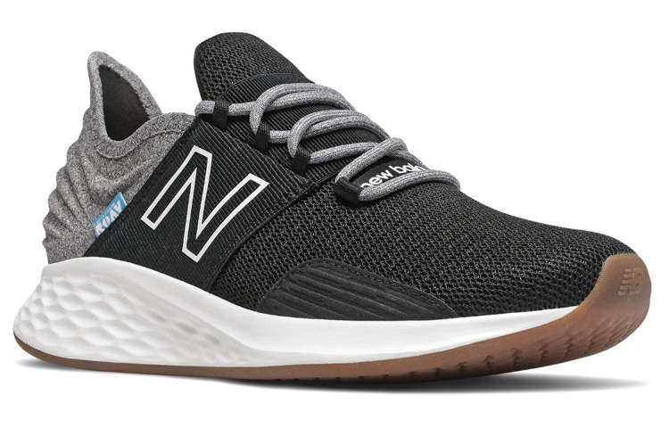 Order (W) New Balance Fresh Foam Roav 'Tee Shirt - Hitam Light Aluminum' WROAVTK