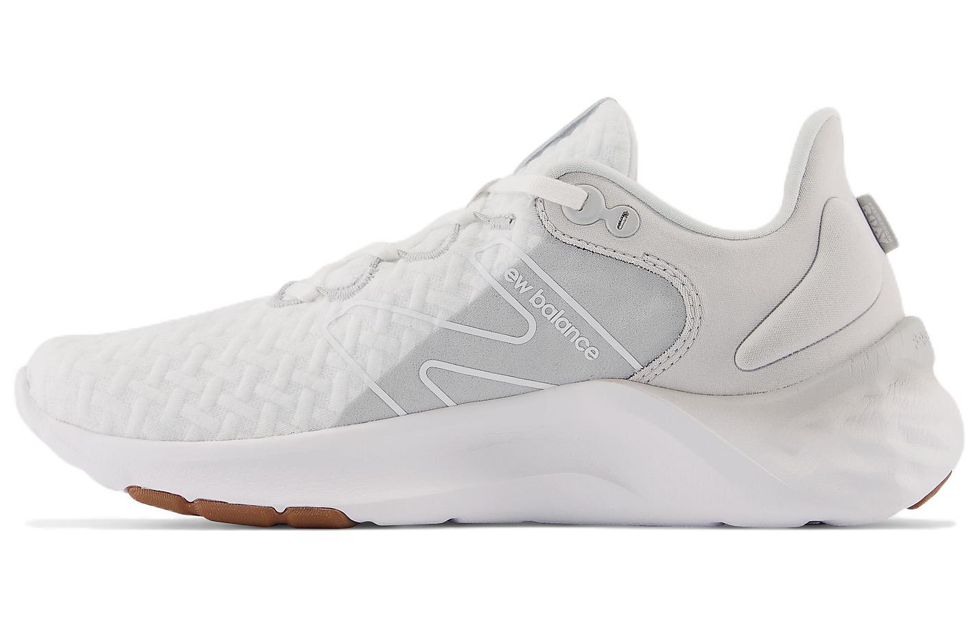 (Women) New Balance Fresh Foam Roav v2 'White Gray' WROAVHW2
