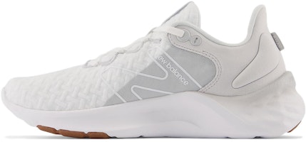 (Women) New Balance Fresh Foam Roav v2 'White Gray' WROAVHW2 (Women) New Balance Fresh Foam Roav v2 'White Gray' WROAVHW2