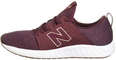 (Women) New Balance Fresh Foam Sport Low-Top Deep-Wine 'Burgundy' WSPTCT1 (Women) New Balance Fresh Foam Sport Low-Top Deep-Wine 'Burgundy' WSPTCT1