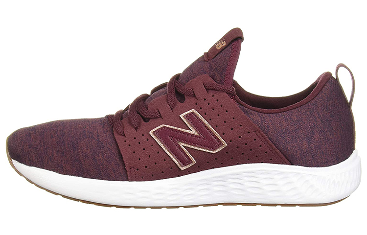 (Women) New Balance Fresh Foam Sport Low-Top Deep-Wine 'Burgundy' WSPTCT1