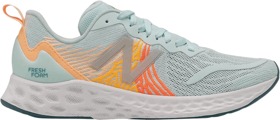 (W) New Balance Fresh Foam Tempo 'Blanco Azul Naranja' WTMPOWM Buy (W) New Balance Fresh Foam Tempo 'Blanco Azul Naranja' WTMPOWM