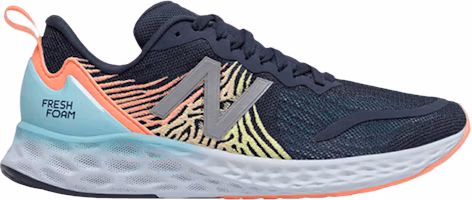 (Women) New Balance Fresh Foam Tempo Wide 'Indigo Pink Lemon' WTMPONPD (Women) New Balance Fresh Foam Tempo Wide 'Indigo Pink Lemon' WTMPONPD