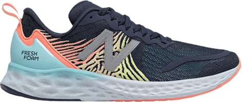(Women) New Balance Fresh Foam Tempo Wide 'Indigo Pink Lemon' WTMPONPD (Women) New Balance Fresh Foam Tempo Wide 'Indigo Pink Lemon' WTMPONPD