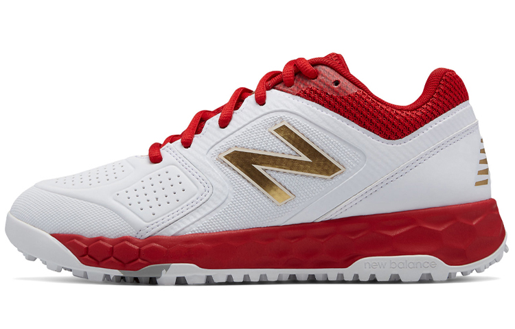 (Women) New Balance Fresh Foam Turf Velo1 Red/White STVELOR1
