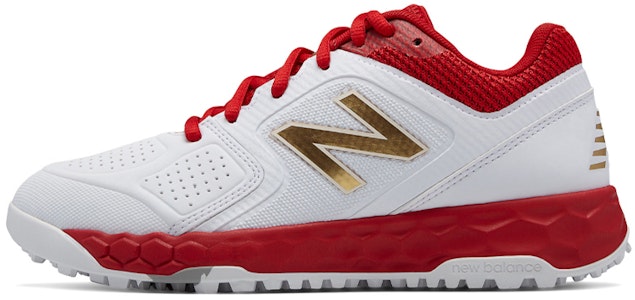 New Balance Fresh Foam Turf Velo1 紅白色 女款 Buy New Balance Fresh Foam Turf Velo1 紅白色 女款