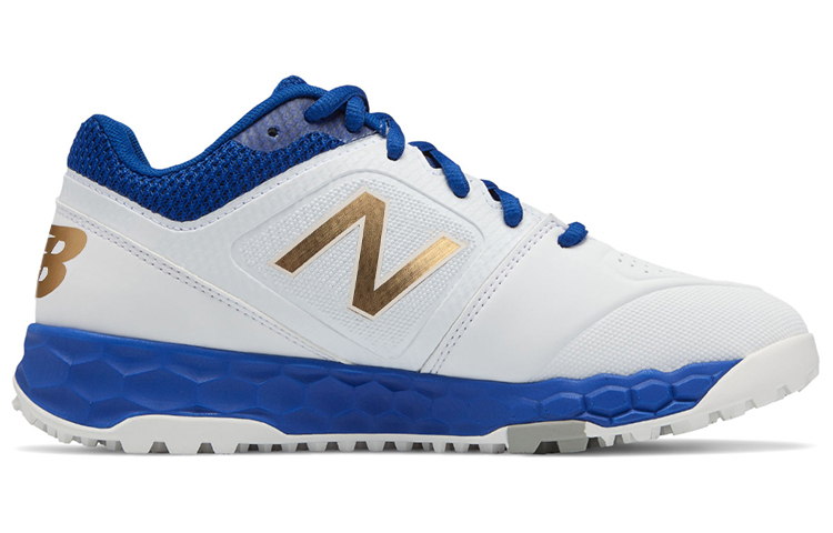 Order (W) New Balance Fresh Foam Turf Velo1 Blanco/Azul STVELOB1