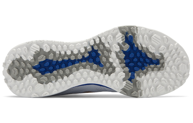 Shop (W) New Balance Fresh Foam Turf Velo1 Blanco/Azul STVELOB1