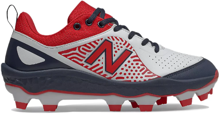 New Balance Fresh Foam Velo v2 Molded 低筒耐磨訓練鞋 女款 白紅深藍 Order New Balance Fresh Foam Velo v2 Molded 低筒耐磨訓練鞋 女款 白紅深藍