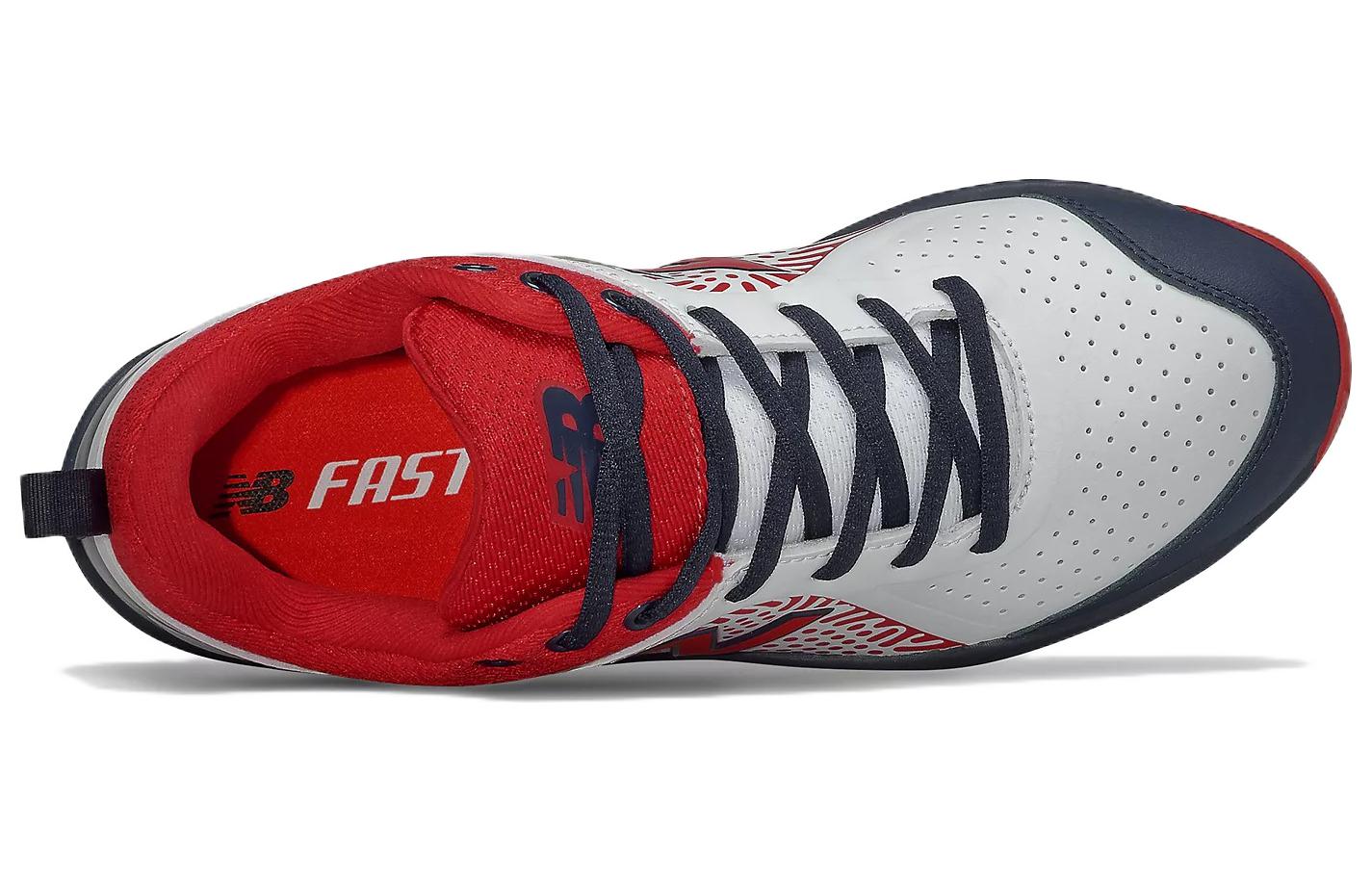 Lookbook New Balance Fresh Foam Velo v2 Metal 舒適耐磨訓練鞋 女款 白紅藍