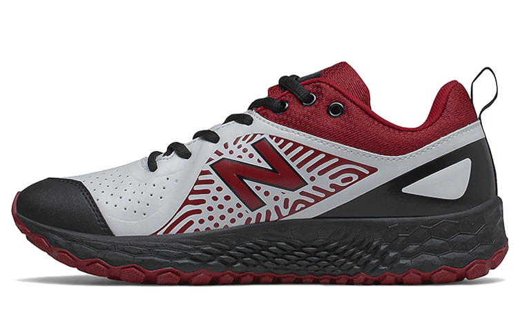 (Women) New Balance Fresh Foam Velo v2 Turf 'Dark Red White Black' STVELOM2