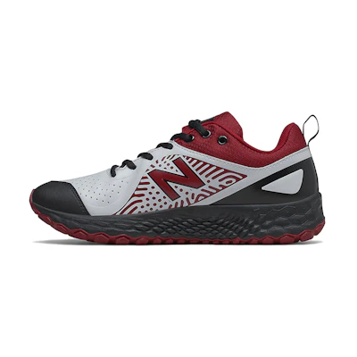 (W) NB Fresh Foam Velo v2 Turf 'Dark Red White Black'