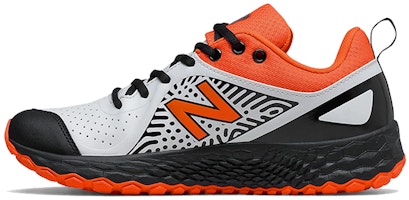 (Women) New Balance Fresh Foam Velo v2 Turf 'White Black Orange' STVELOF2 (Women) New Balance Fresh Foam Velo v2 Turf 'White Black Orange' STVELOF2