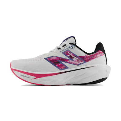 (W) NB Fresh Foam X 1080v14 'TCS NYC Marathon - White Hi-Pink'